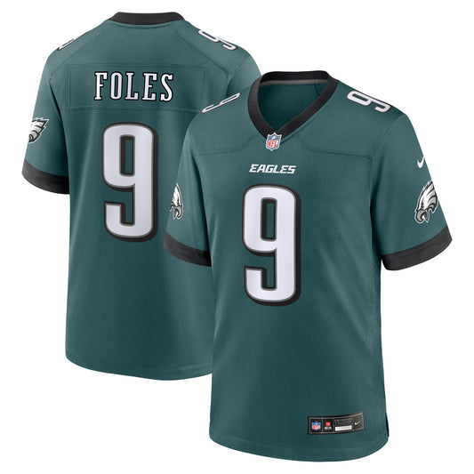 Nick Foles Philadelphia Eagles Nike Team Retired   Game Jersey - Midnight Green