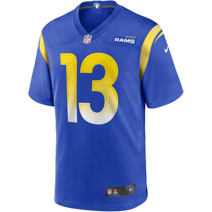 Kurt Warner Los Angeles Rams Nike Game Retired   Jersey - Royal