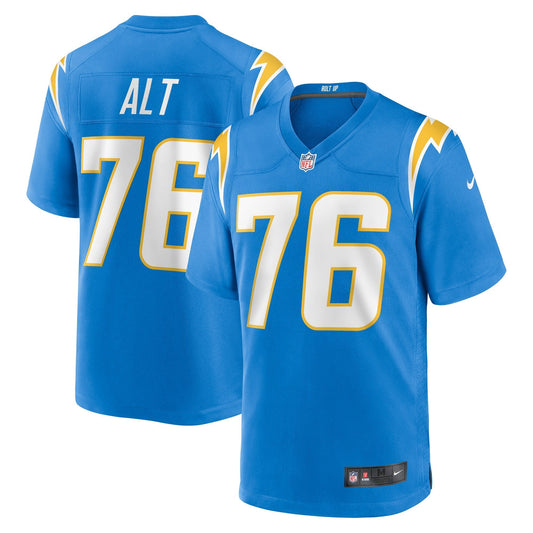 Joe Alt Los Angeles Chargers Nike 2024 NFL Draft First Round Pick   Game Jersey - Powder Blue