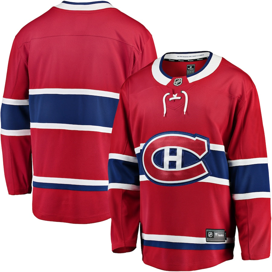 Montreal Canadiens Breakaway Home Blank Jersey - Red