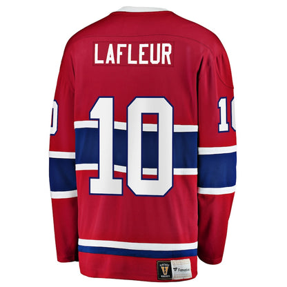 Guy Lafleur Montreal Canadiens   Premier Breakaway Retired  Jersey - Red