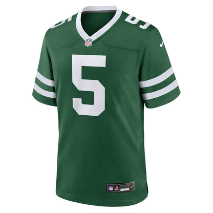 Garrett Wilson New York Jets Nike Game Jersey - Legacy Green