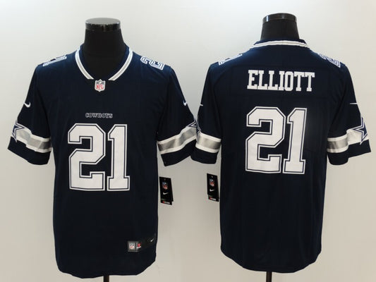 Men's Dallas cowboys Ezekiel Elliott Jersey-Blue