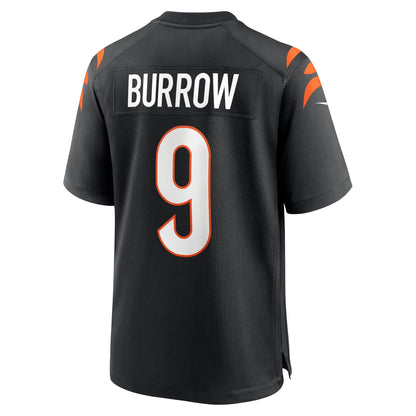 Joe Burrow Cincinnati Bengals Nike   Game Jersey - Black