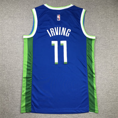 Dallas Mavericks Kyrie Irving #11 2023 City Edition Swingman Jersey — Embroidered