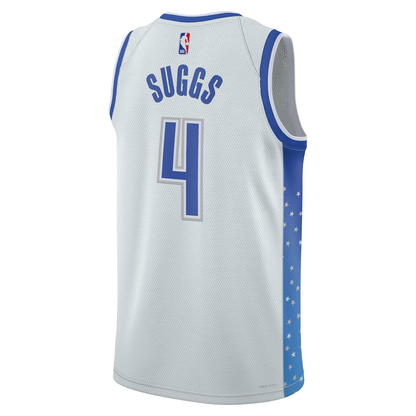 Orlando Magic Jalen Suggs Nike Silver 2025/26 Swingman Jersey - City Edition