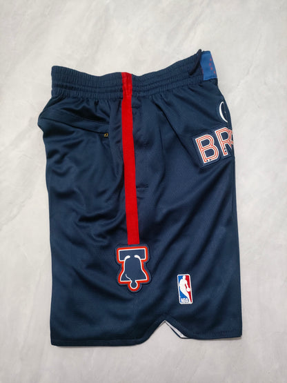 Philadelphia 76ers 2024 Dark Blue Pocket Shorts