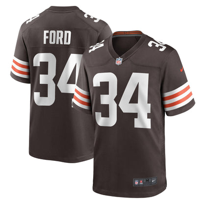 Jerome Ford Cleveland Browns Nike Game   Jersey - Brown