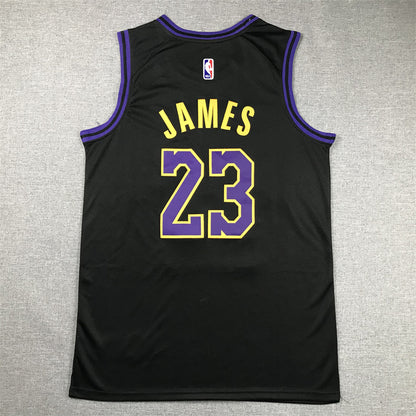 LeBron James #23 Los Angeles Lakers 2024 City Edition Swingman Jersey — Embroidered