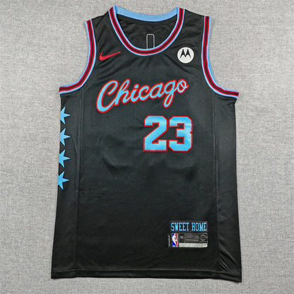 Chicago Bulls Michael Jordan #23 2026 City Edition Swingman – Embroidered Jersey