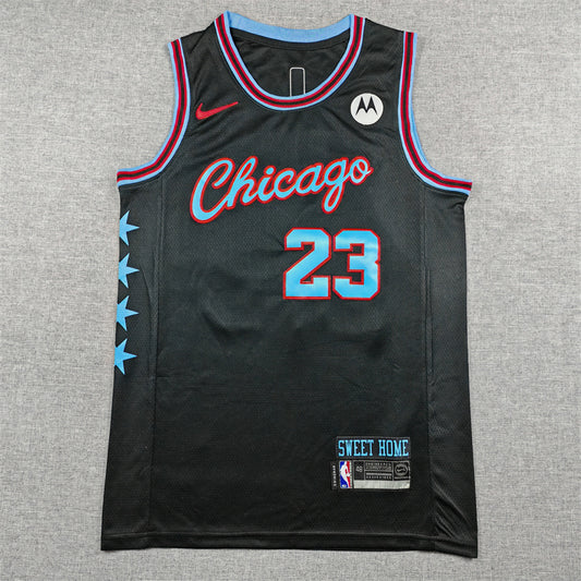 Chicago Bulls Michael Jordan #23 2026 City Edition Swingman – Embroidered Jersey