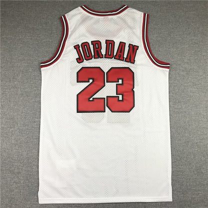 Chicago Bulls Michael Jordan #23 1995-96 Championship Edition Throwback — Embroidered Jersey