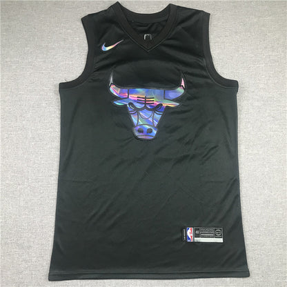 Chicago Bulls Michael Jordan #23 City Edition Swingman – Embroidered Jersey