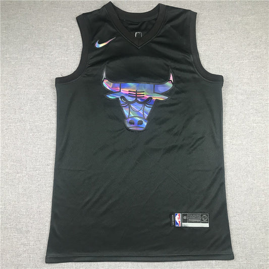Chicago Bulls Michael Jordan #23 City Edition Swingman – Embroidered Jersey