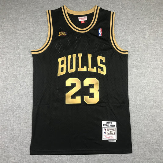 Chicago Bulls Michael Jordan #23 1997-98 Finals Edition Throwback - Embroidered Jersey