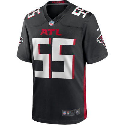 John Abraham Atlanta Falcons Nike Game Retired   Jersey - Black