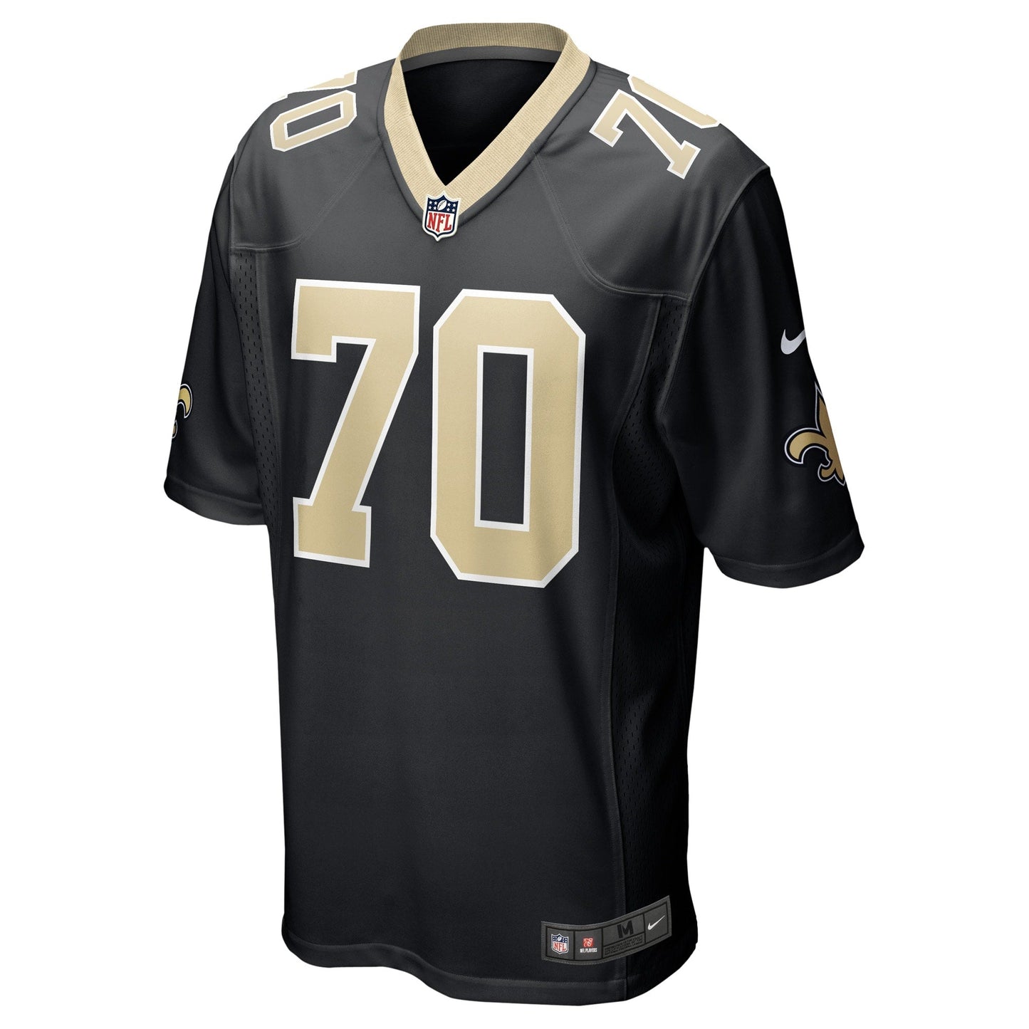 Trevor Penning New Orleans Saints Nike   Game Jersey - Black
