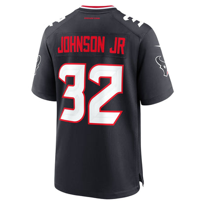 Lonnie Johnson Jr. Houston Texans Nike Team Game Jersey -  Navy
