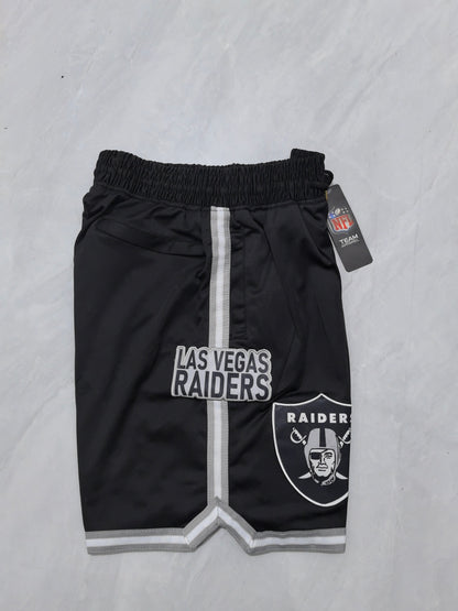 Las Vegas Raiders Black Pocket Shorts