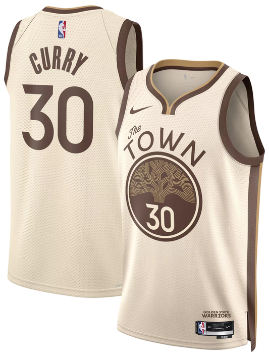 Nike Adult 2025-26 City Edition Golden State Warriors Stephen Curry #30 Swingman Jersey