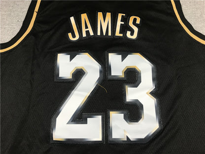 LeBron James #23 Los Angeles Lakers City Edition Swingman Jersey — Embroidered
