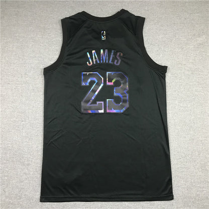 LeBron James #23 Los Angeles Lakers City Edition Swingman Jersey — Embroidered