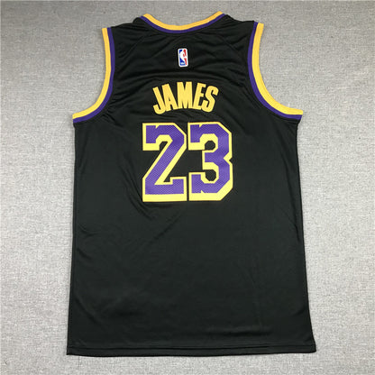LeBron James #23 Los Angeles Lakers City Edition Swingman Jersey — Embroidered