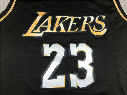 LeBron James #23 Los Angeles Lakers City Edition Swingman Jersey — Embroidered