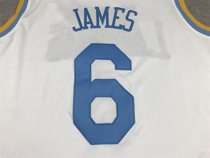 Lebron James  #6 Los Angeles Lakers 2023 City Edition Swingman Jersey - Embroidered