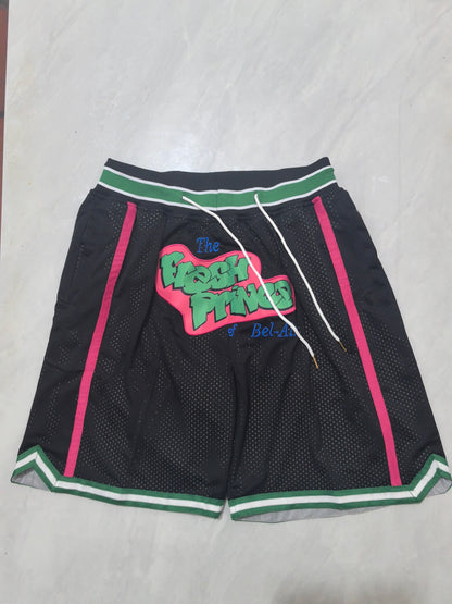 Movie Version Black Pocket Shorts