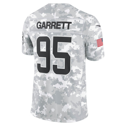 Myles Garrett Cleveland Browns Nike 2024 Salute to Service Limited Jersey - Arctic Camo