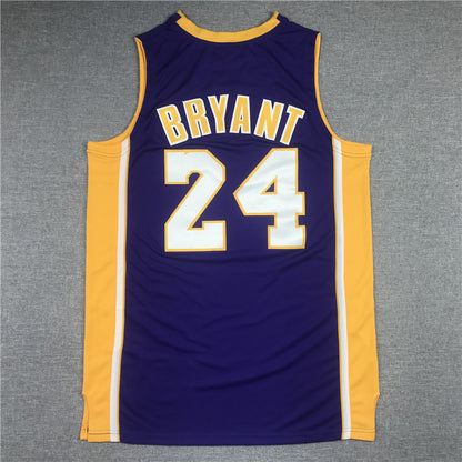 Kobe Bryant #24 Los Angeles Lakers 2006-07 Throwback Jersey — Embroidered