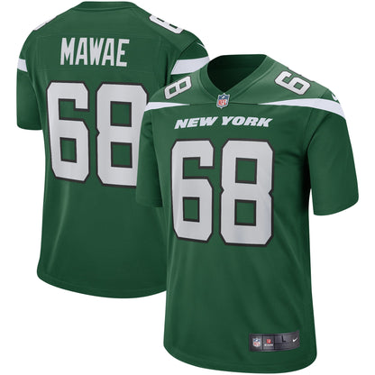 Kevin Mawae New York Jets Nike Game Retired   Jersey - Gotham Green