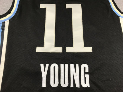 Men's Atlanta Hawks Trae Young #11 2024 City Edition  Swingman Jersey - Embroidered