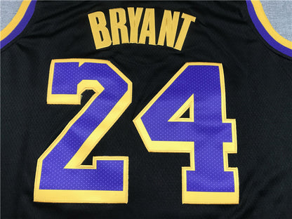 Kobe Bryant #24 Los Angeles Lakers City Edition Swingman Jersey — Embroidered
