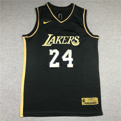 Kobe Bryant #24 Los Angeles Lakers City Edition Swingman Jersey — Embroidered