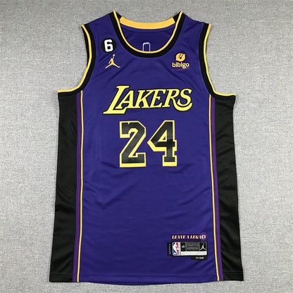 Kobe Bryant #24 Los Angeles Lakers "Declaration" City Edition Swingman Jersey — Embroidered