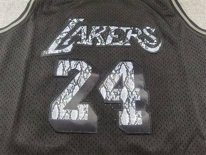 Kobe Bryant #24 1996-97 Los Angeles Lakers Throwback Jersey — Embroidered