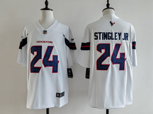 Men's Houston Texans Derek Stingley Jr. Jersey-White
