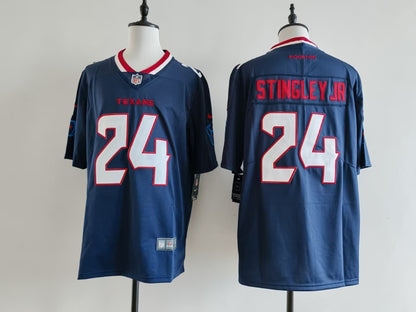 Men's Houston Texans Derek Stingley Jr. Jersey-Blue