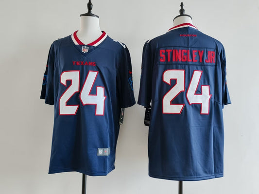 Men's Houston Texans Derek Stingley Jr. Jersey-Blue