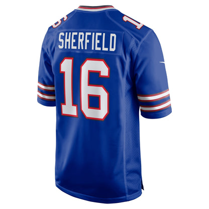 Trent Sherfield Buffalo Bills Nike Game   Jersey - Royal