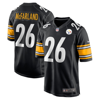 Anthony McFarland Jr. Pittsburgh Steelers Nike Game   Jersey - Black