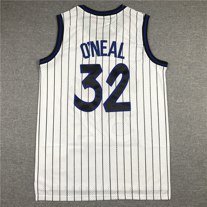 Shaquille O'Neal Orlando Magic White Throwback Jersey