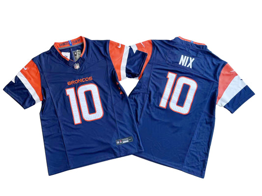 Patrick Surtain #10 II Denver Broncos Nike Mile High Collection Alternate Game Jersey - Navy