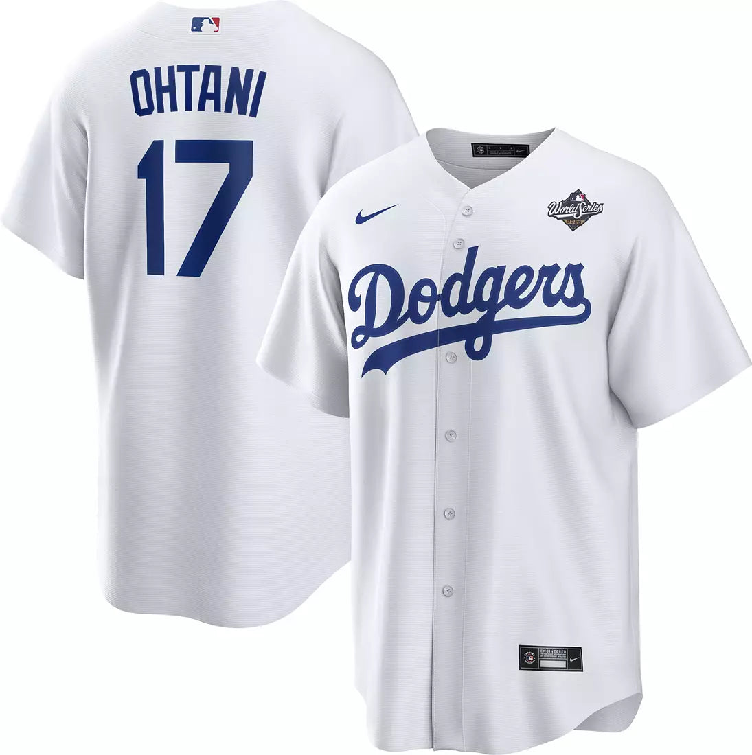 Shohei Ohtani #17 Los Angeles Dodgers 2025 World Series Replica Jersey