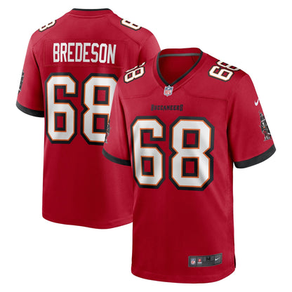 Ben Bredeson Tampa Bay Buccaneers Nike  Game Jersey -  Red