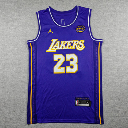 LeBron James #23 Los Angeles Lakers 2026 City Edition Swingman Jersey — Embroidered