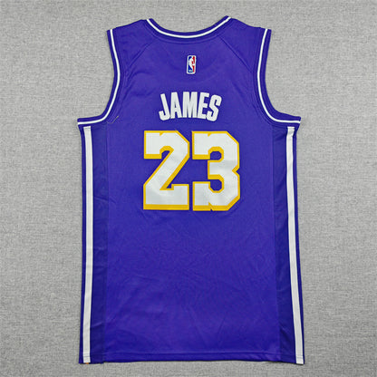 LeBron James #23 Los Angeles Lakers 2026 City Edition Swingman Jersey — Embroidered