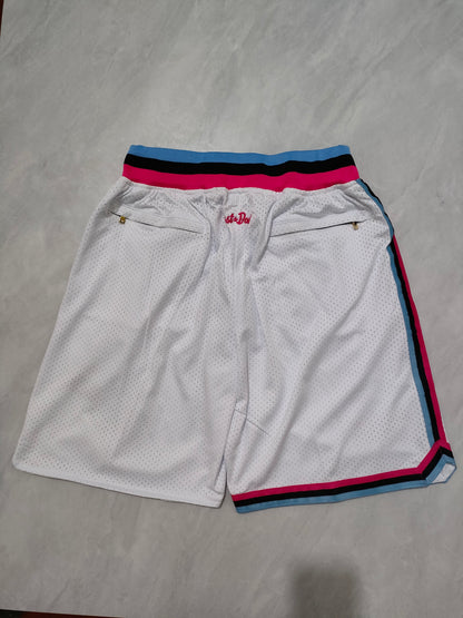 JUST DON Miami Heat Pocket Shorts